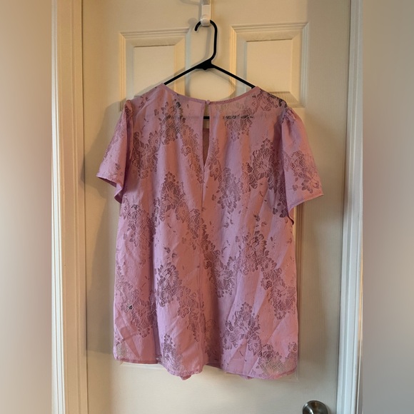 Torrid Abbey Lace Short Sleeve Blouse Size 2x NWT - Picture 9 of 9